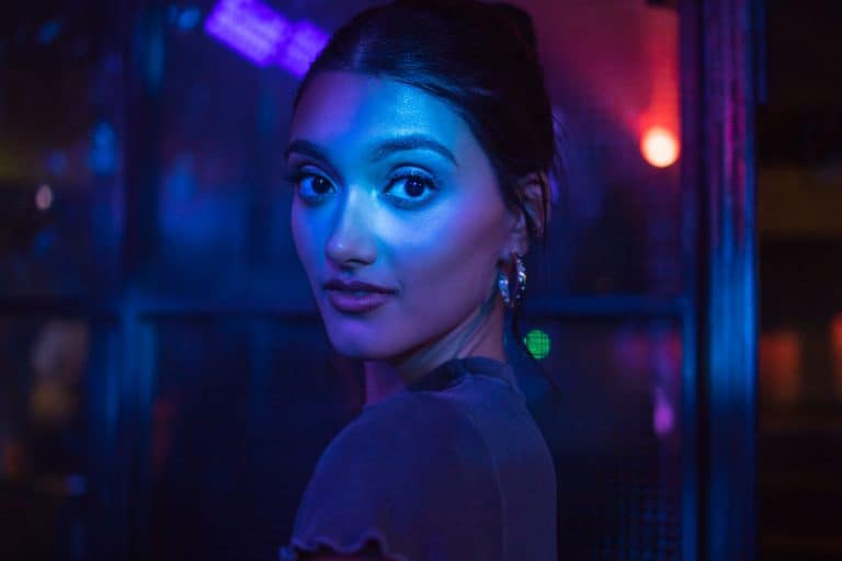 Neelam Gill at a London event, photographed by Twiggles UK